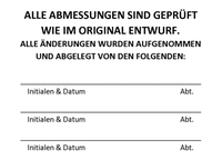 Szöveglemez Classic 2800 bélyegzőhöz