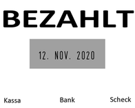 Szöveglemez Printer 54 Dátumbélyegzőhöz